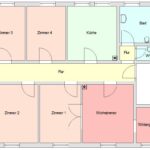 komplett sanierte 5-Raum Wohnung in ruhiger Wohnlage