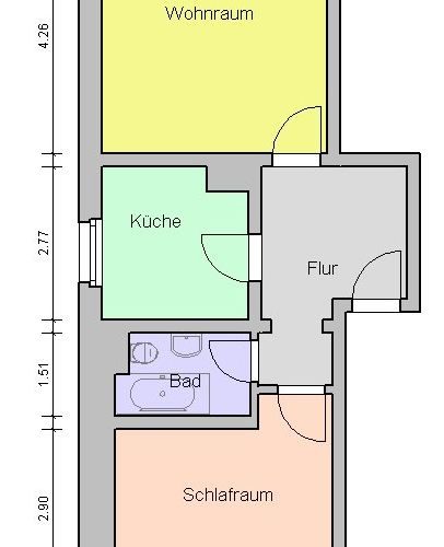 Grundriss, Maße nicht verbindlich!