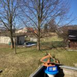 Blick vom Balkon