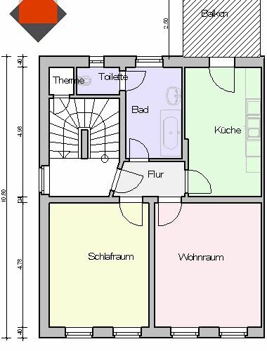Grundriss, Maße nicht verbindlich!